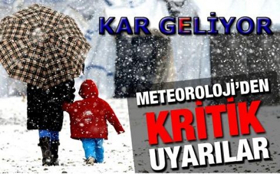Balkanlardan Türkiye'ye kar uyarısı!