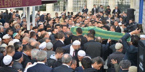 Başbakan Erdoğan, Mustafa Sungur'un Cenaze Törenine Katıldı