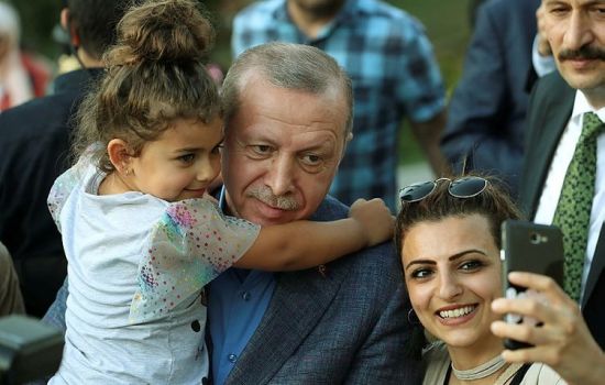 Başkan Erdoğan, Nakkaştepe Millet Bahçesi'nde