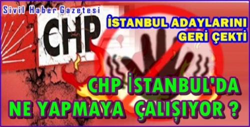 CHP PM'de İstanbul bombası