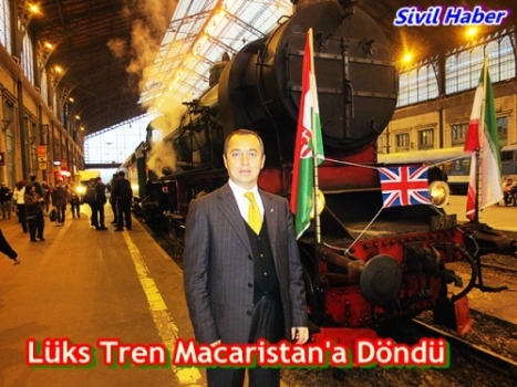 Lüks Tren Macaristan'a Döndü