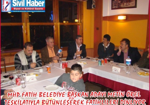 MHP Fatih adayı Metin Örel