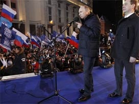 Putin yüzde 63,82 ile yeniden Kremlin'de