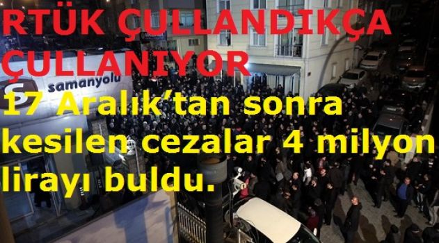 RTÜK'ten Samanyolu Yayın Grubu'na skandal ceza