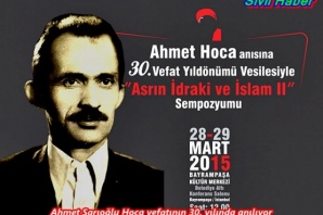 Ahmet Sarıoğlu Hoca vefatının 30. yılında anılıyor