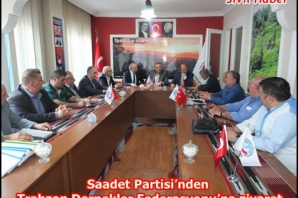 Saadet Partisi’nden Trabzon Dernekler Federasyonu’na ziyaret