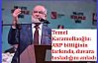 Temel Karamollaoğlu: AKP bittiğinin farkında, duvara...