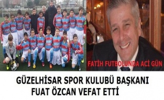 Güzelhisar Spor Kulübü başkanı Fuat Özcan trafik kazsında hayatını kaybetti