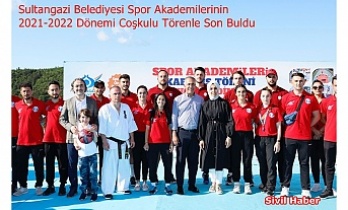 Sultangazi'de Spor Akademilerinin Coşkulu Töreni