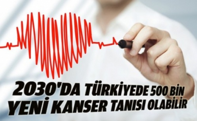 2030'da Türkiyede 500 bin yeni kanser tanısı konulması bekleniyor