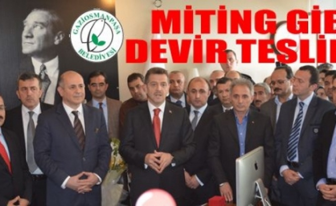 Gaziosmanpaşa'da AKP'den devir teslim şovu!