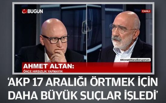 Ahmet Altan: AKP yakında devrilecek
