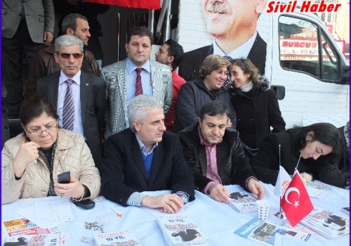 Ak Parti Fatih İlçesi K.M.Paşa Meydanında üye çalışması yaptı