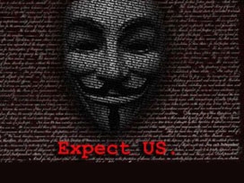 Anonymous, bakanlığın sitesini hackledi