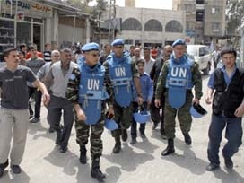 BM gözlemci heyeti başkanı Humus'ta
