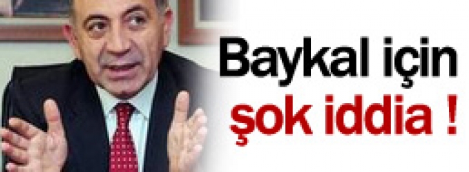 CHP'li Tekin'den Baykal için şok iddia