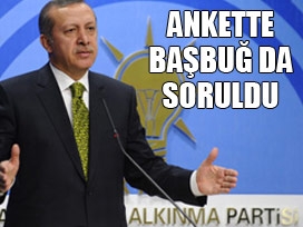 Erdoğan'ın önündeki son anket