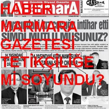 Haber Marmara Gazetesi tetikçiliğe mi soyundu ?