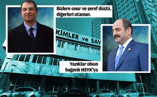 İhraç edilen savcılar Zekeriya Öz ve Celal Kara'dan sert tepki: Yazıklar olsun bağımlı HSYK'ya
