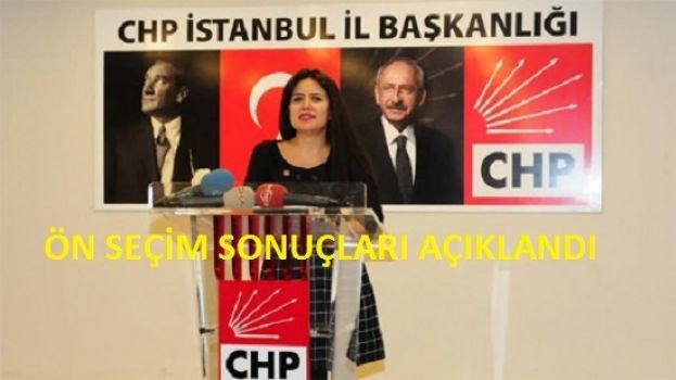 İstanbul'da ön seçim sonuçları açıklandı