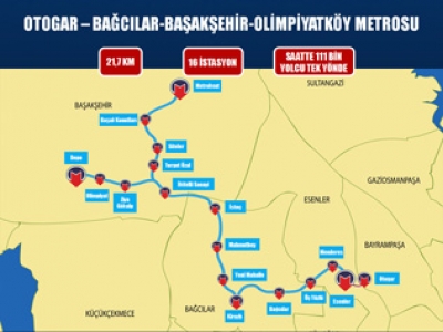 İstanbullular yeni metro hattına kavuşuyor...