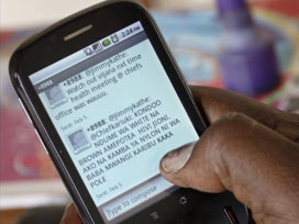 Kenya köylüsü Twitter'la haberleşiyor