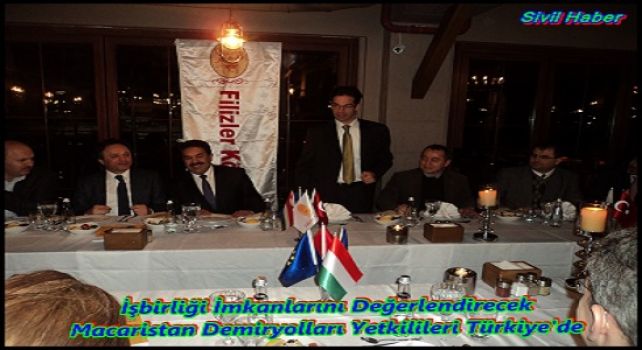 Macaristan Demiryolları Yetkilileri Türkiye'de İşbirliği İmkanlarını Değerlendirecek