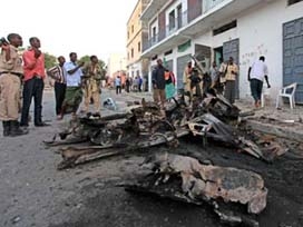 Mogadişu'da patlama: 1 yaralı
