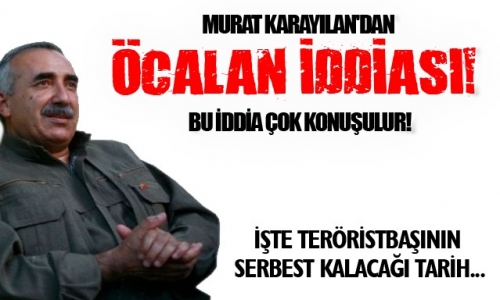 Murat Karayılan'dan Öcalan iddiası! Bu iddia çok konuşulur!