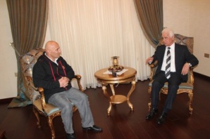 Başkan Öz Kıbrıs Cumhurbaşkanı’nı Ziyaret Etti