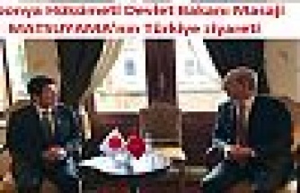 Japonya Hükümeti Devlet Bakanı Sayın Masaji MATSUYAMA'nın Türkiye ziyareti 