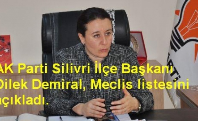 AK Parti Silivri'de Liste sürprizi 